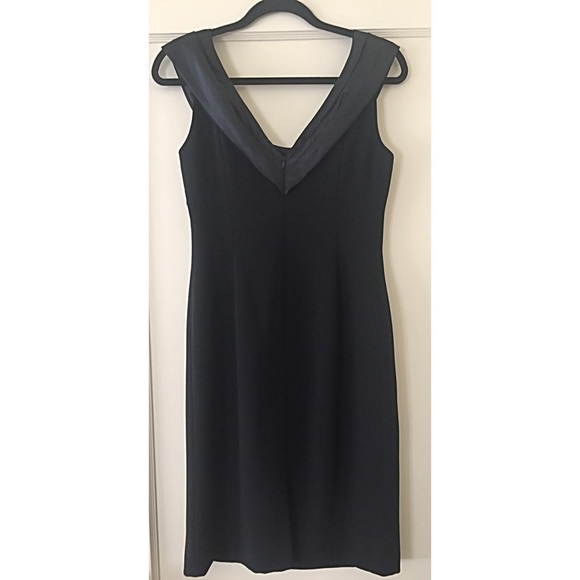 Talbots classy little black dress, size 2 - Picture 2 of 3